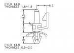 4.0/4.8mm Spacer Support

